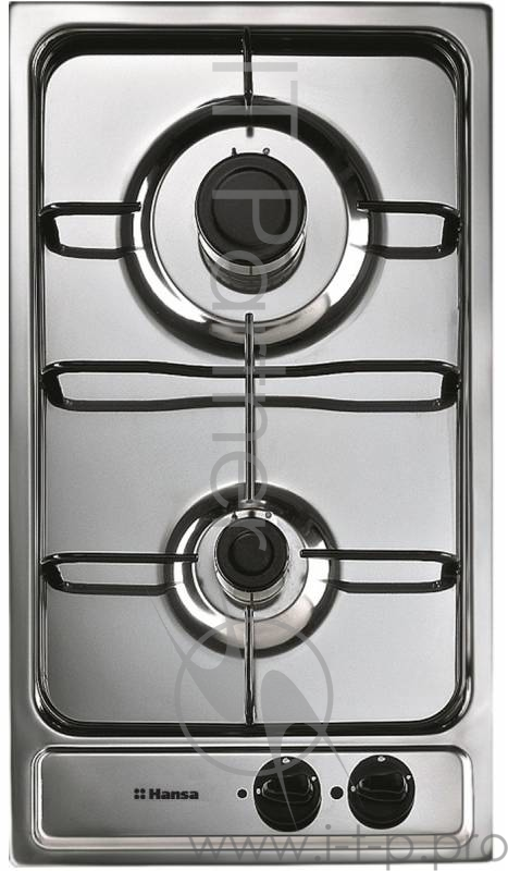 Газовая варочная поверхность HANSA BHGI 31019 2 конф. серебр.