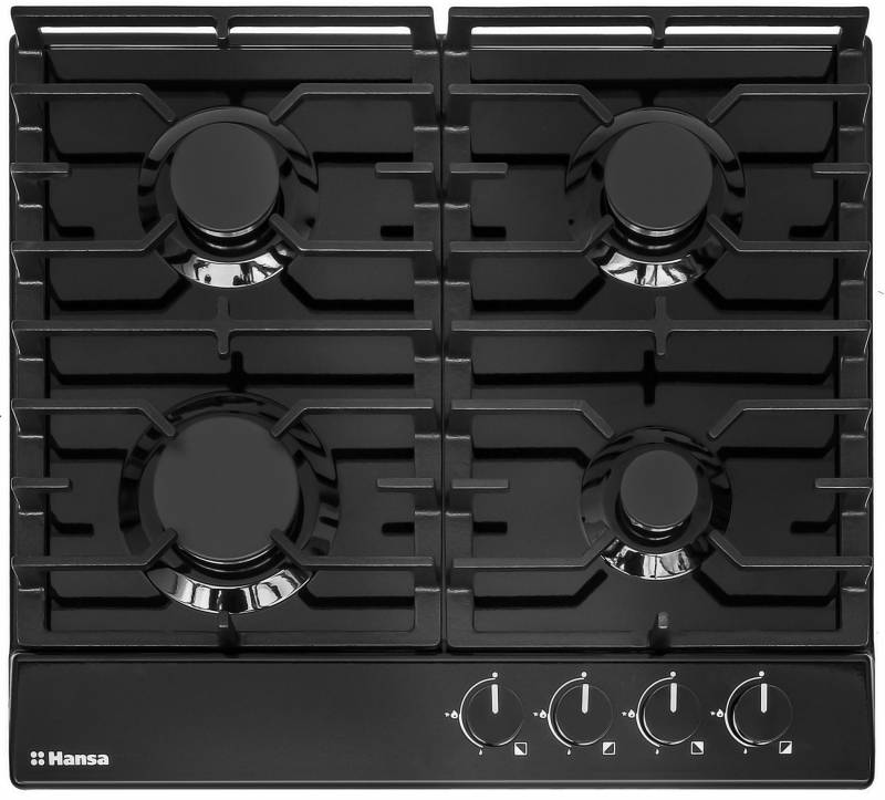 Газовая варочная поверхность Hansa BHGS63030 черный