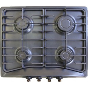Газовая варочная панель Electronicsdeluxe 5840.00гмв-007 ЧР Газовая 4-х конфорочная, газ-контроль, ручки