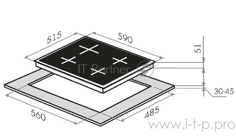 Газовая панель MAUNFELD EGHS.64.3ES/G Газовая панель MAUNFELD EGHS.64.3ES/G/ • Тип: газовая 60см • Тип установки: независимая • Управление: фронтальное, переключатели поворотные • Нагревательный элемент: конфорка, 4шт • Мощность конфорок, Вт: 2600, 1