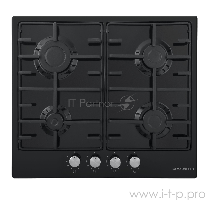 Газовая панель MAUNFELD EGHE.64.3EB/G Газовая панель MAUNFELD EGHE.64.3EB/G/ • Тип: газовая 60см • Тип установки: независимая • Управление: фронтальное, переключатели поворотные • Нагревательный элемент: конфорка, 4шт • Мощность конфорок, Вт: 2600, 1