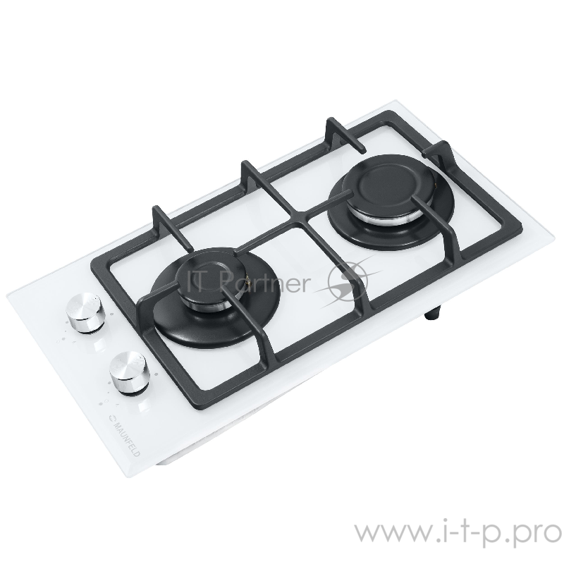 Газовая панель MAUNFELD EGHG.32.3CW/G Газовая панель MAUNFELD EGHG.32.3CW/G/ • Тип: газовая 30см • Тип установки: независимая • Управление: фронтальное, переключатели поворотные • Нагревательный элемент: конфорка, 2шт • Мощность конфорок, Вт: 2600, 1