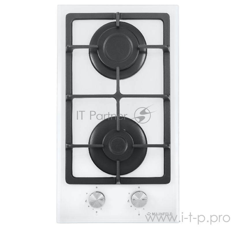Газовая панель MAUNFELD EGHG.32.3CW/G Газовая панель MAUNFELD EGHG.32.3CW/G/ • Тип: газовая 30см • Тип установки: независимая • Управление: фронтальное, переключатели поворотные • Нагревательный элемент: конфорка, 2шт • Мощность конфорок, Вт: 2600, 1