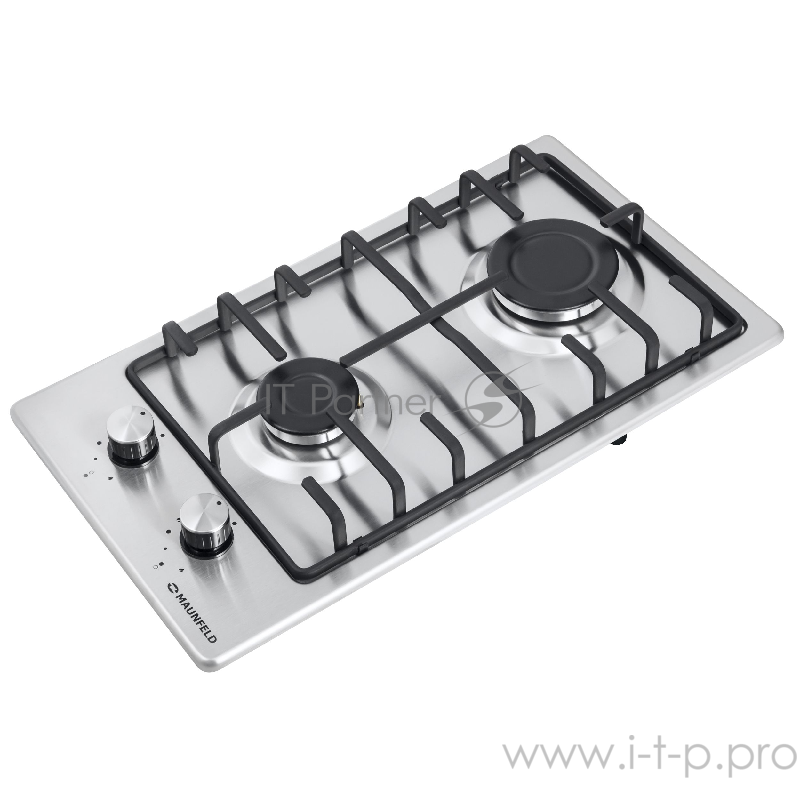 Газовая панель MAUNFELD EGHS.32.3ES/G Газовая панель MAUNFELD EGHS.32.3ES/G/ • Тип: газовая 30см • Тип установки: независимая • Управление: фронтальное, переключатели поворотные • Нагревательный элемент: конфорка, 2шт • Мощность конфорок, Вт: 2600, 1