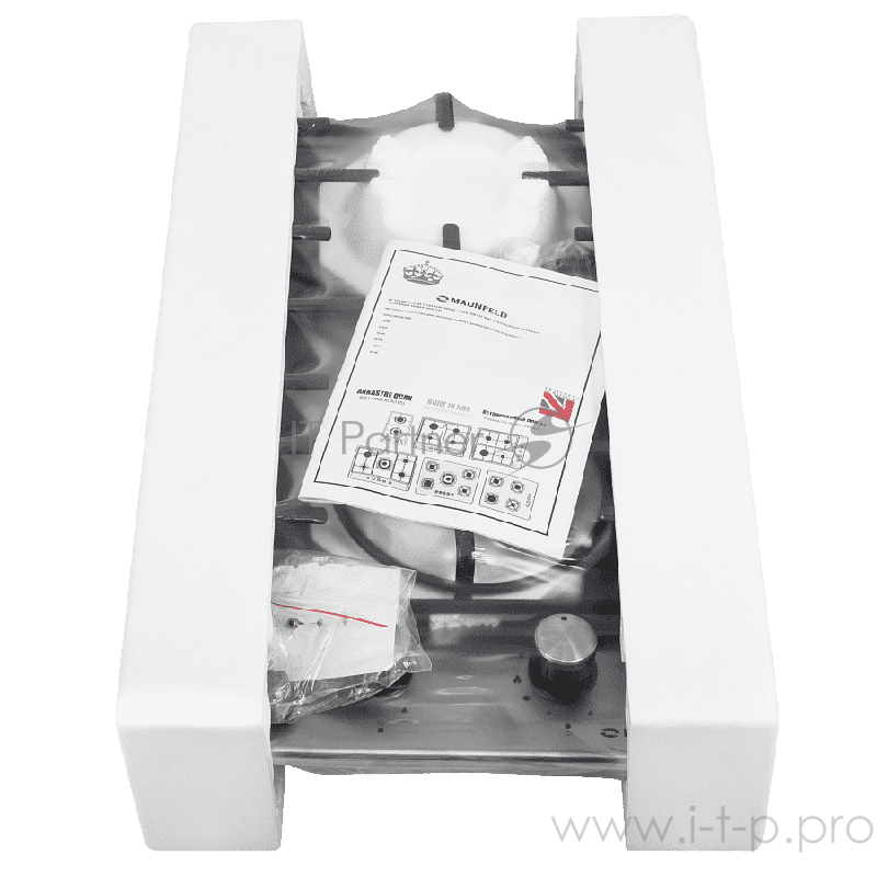 Газовая панель MAUNFELD EGHS.32.3ES Газовая панель MAUNFELD EGHS.32.3ES/ • Тип: газовая 30см • Тип установки: независимая • Управление: фронтальное, переключатели поворотные • Нагревательный элемент: конфорка, 2шт • Мощность конфорок, Вт: 2600, 1700