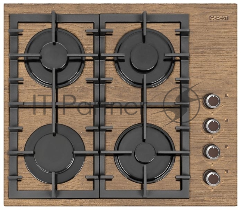 Газовая варочная поверхность Gefest СГ СВН 2230 К47 коричневый