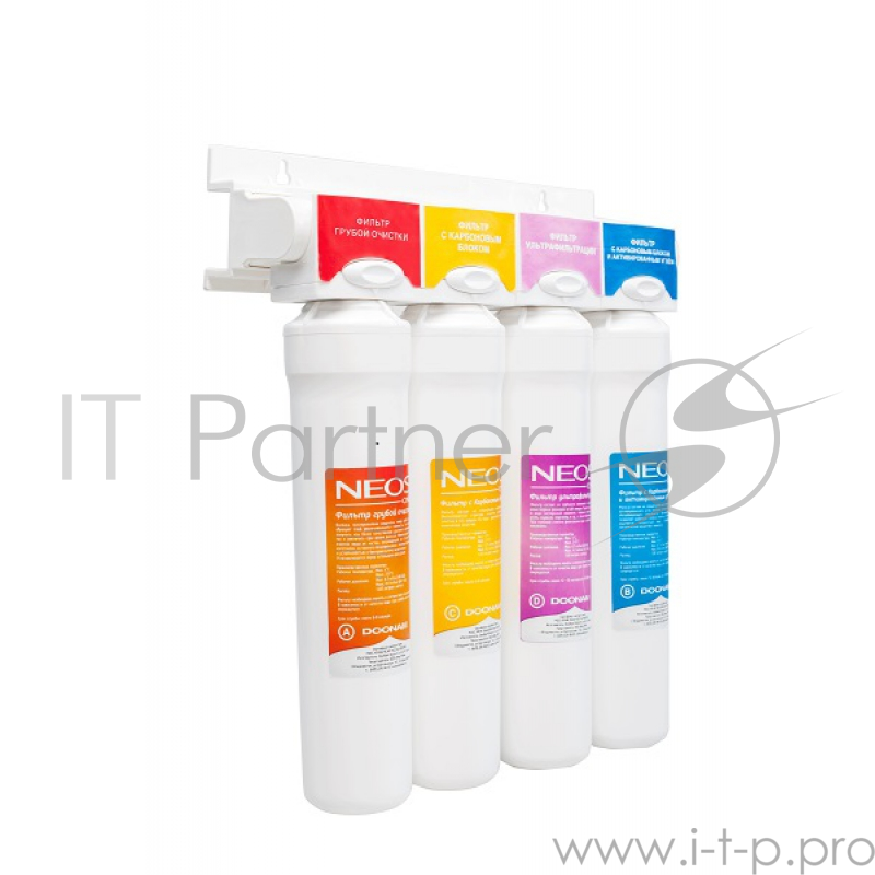 Фильтр для воды NEOS ONE 4 Z16875 Просточный С краном 4 л/мин