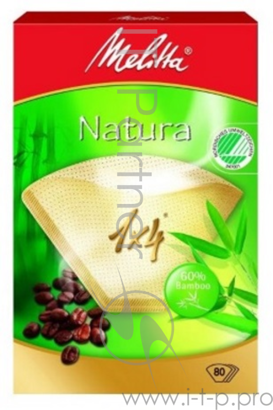 Фильтры для кофе FILTERO №4/80, для кофеварок капельного типа, бумажные, 80 шт