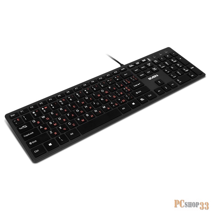 Клавиатура Клавиатура SVEN Elegance 5600 USB+HUB SV-014032