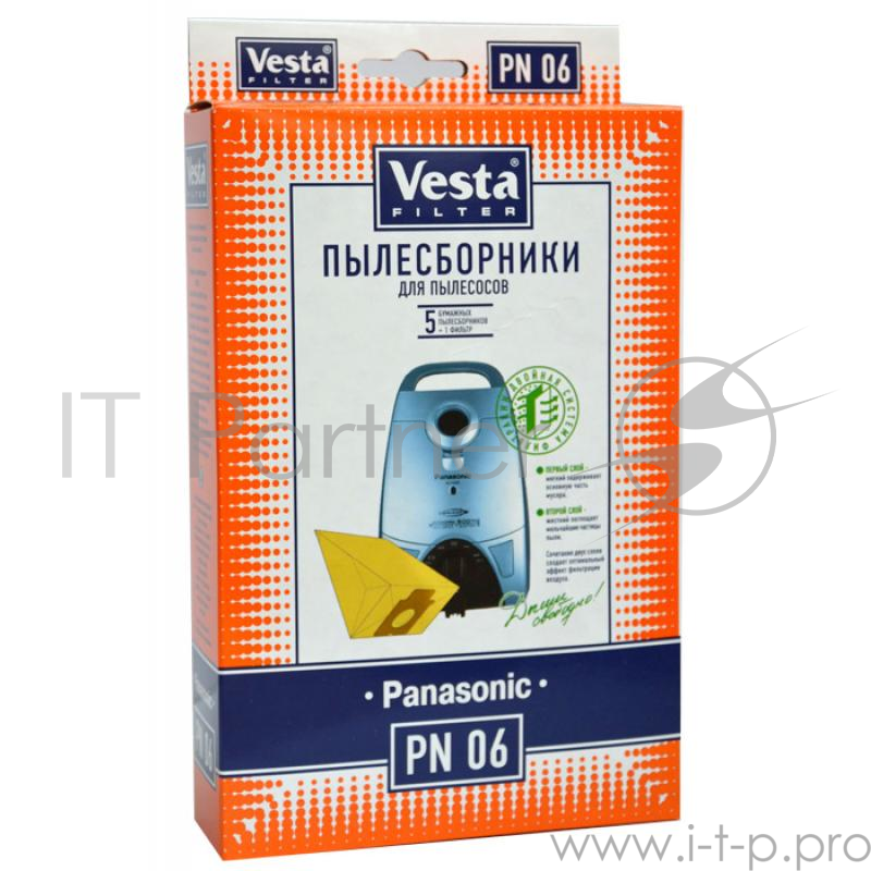 Комплект пылесборников Vesta PN 06 Panasonic