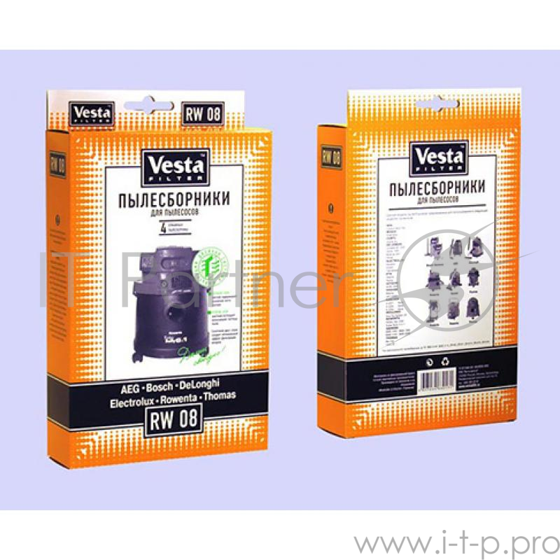 Комплект пылесборников Vesta RW 08 Rowenta