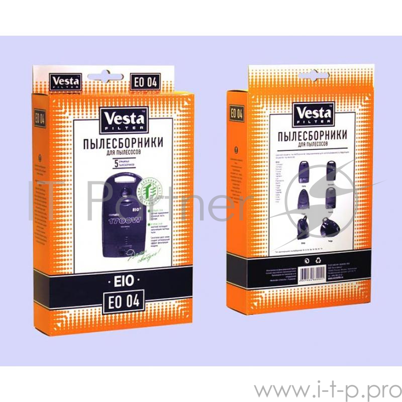 Комплект пылесборников Vesta EO 04 EiO