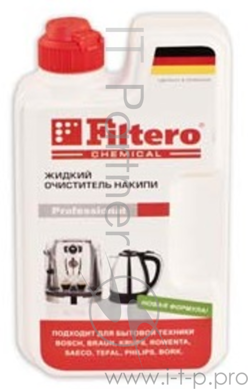 Средство от накипи FILTERO Очист-ль жира и накипи для ПММ, Арт.705 (2
