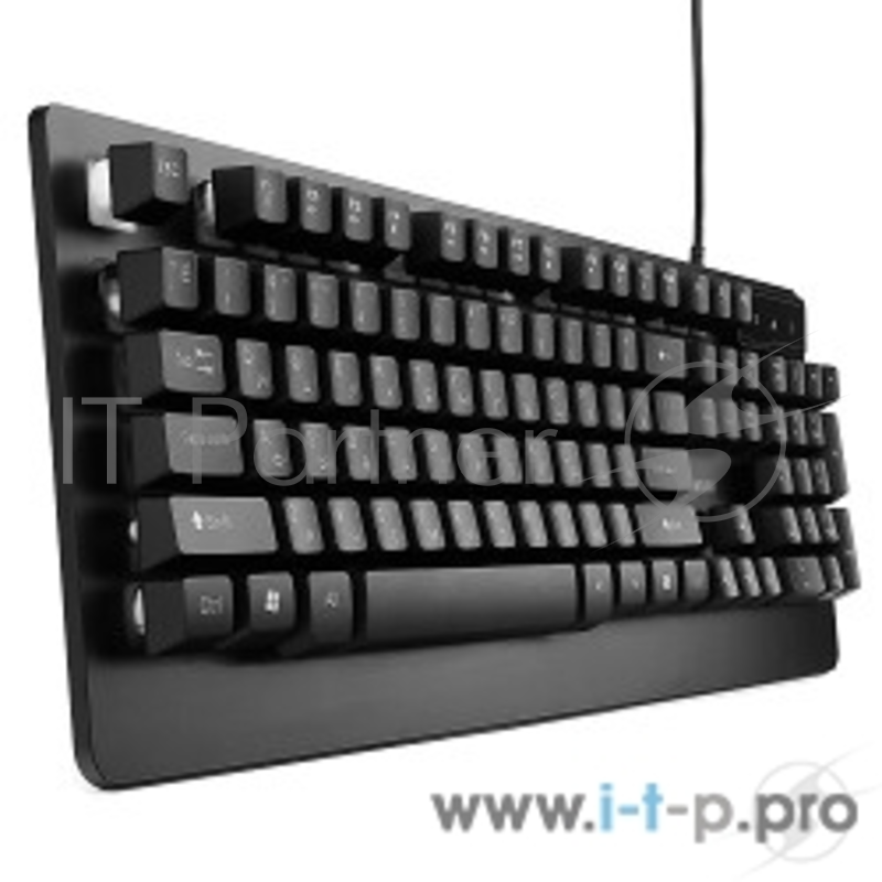 Клавиатуры, мыши Гарнизон Клавиатура игровая GK-310G черный USB, металл, синяя подсветка, код