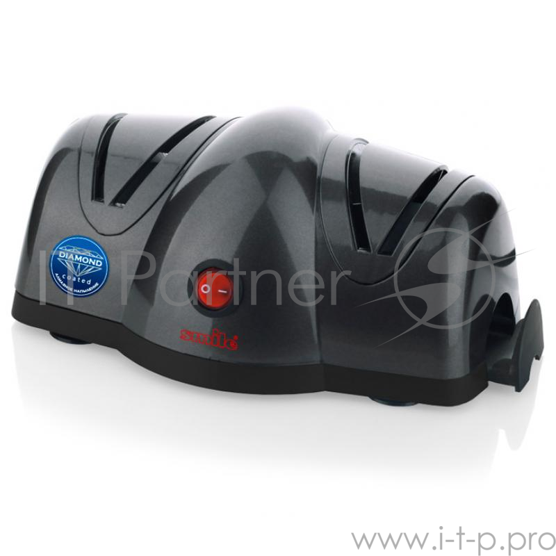 Ножеточка SMILE KS 804 мощность 25 Вт. Двойной режим заточки для идеально острых лезвий Точильный «камень»с алмазным покрытием