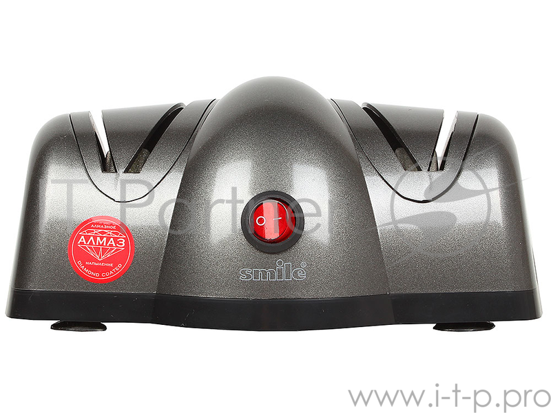 Ножеточка SMILE KS 804 мощность 25 Вт. Двойной режим заточки для идеально острых лезвий Точильный «камень»с алмазным покрытием