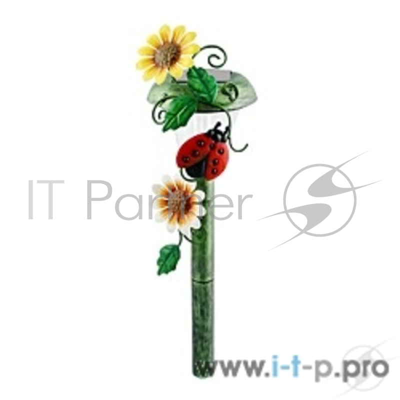 Прожекторы, светильники для уличного освещения СТАРТ САД 1LED_ Лето Жук Комбинированная расцветка {Светильник универсальный - жук на ножке, 3 В,}