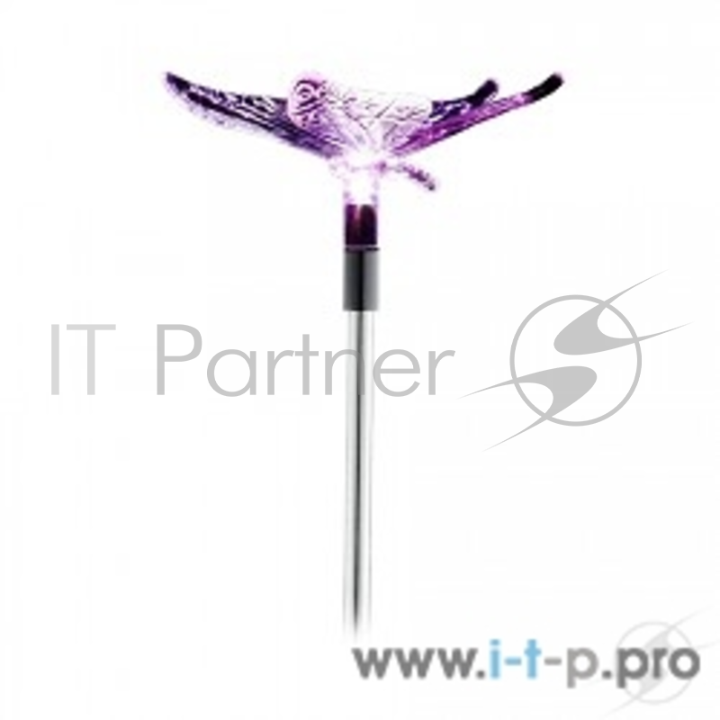 Прожекторы, светильники для уличного освещения СТАРТ САД 1LED _стрекоза Комбинированная расцветка {Светильник стилизованный под стрекоза на ножке, 1,2 В}