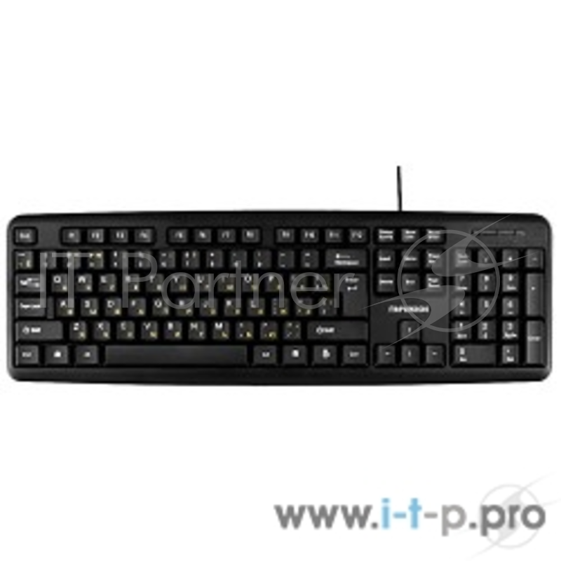 Клавиатуры, мыши Гарнизон Клавиатура GK-100, USB, черный