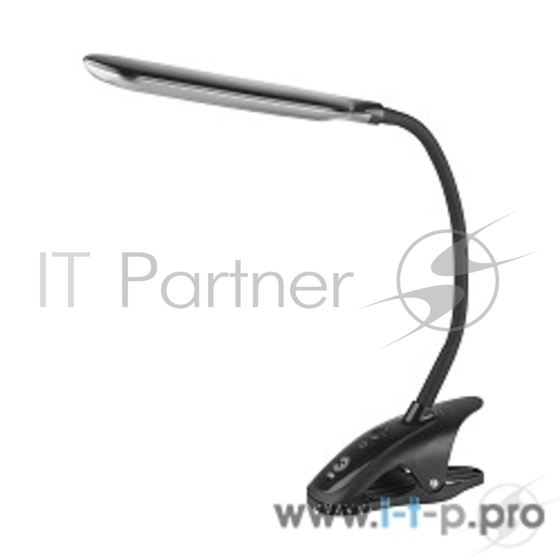 Настольные светильники ЭРА NLED-445-7W-BK черный