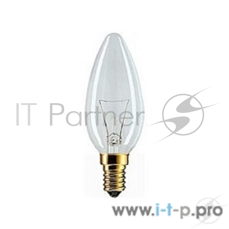 Лампы накаливания 011633 Лампа накаливания Philips B35 40W E14 230V свеча CL
