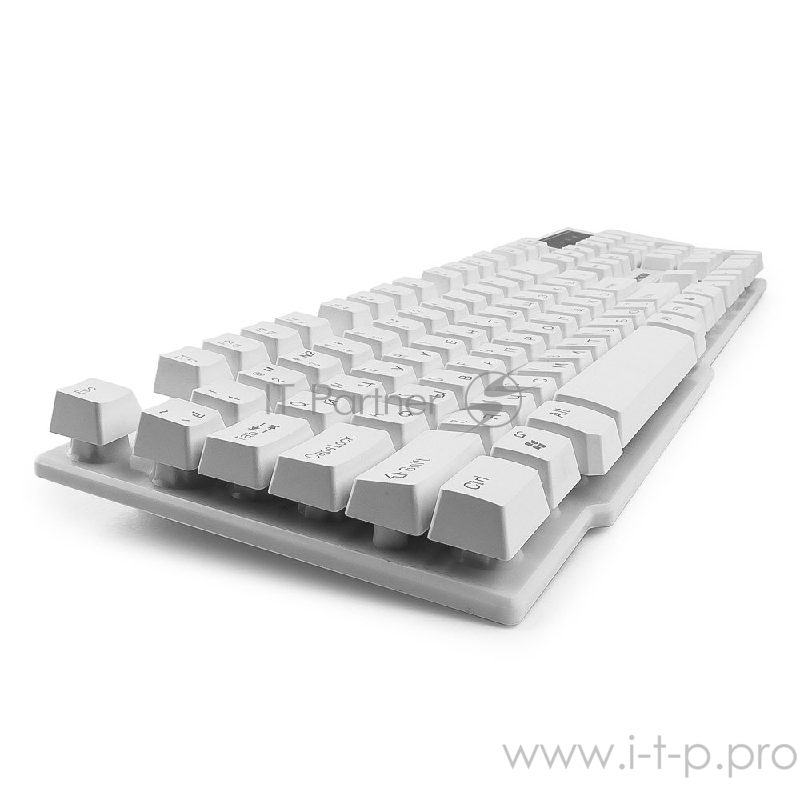 Клавиатуры, мыши Гарнизон Клавиатура GK-200, USB, белый, механизированные клавиши