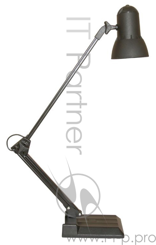 Светильник настольный Трансвит NADEZHDABASE+/BL на подставке E27 лампа накаливания черный 40Вт