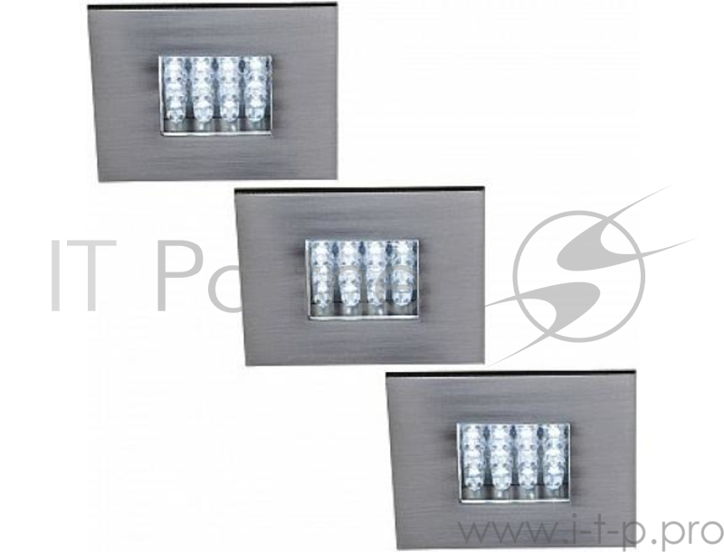 Светильник встраиваемый MASSIVE NOVARA 59038/17/10 LED 3x0,96W, 9V