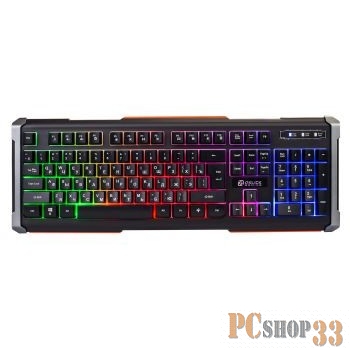 Клавиатура Oklick 710G black/grey USB Multimedia 476393