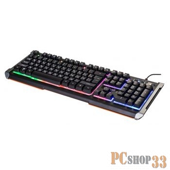 Клавиатура Oklick 710G black/grey USB Multimedia 476393