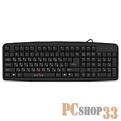 Клавиатура Oklick 100M Standard PS/2 (черный) 654571
