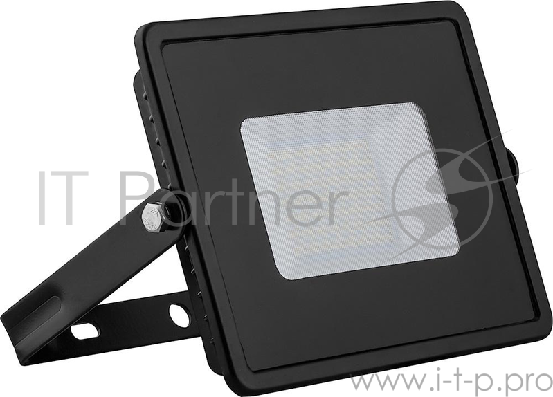 Прожектор светодиодный FERON 29497 2835 SMD 50W 4000K IP65, черный с матовым стеклом, LL-921