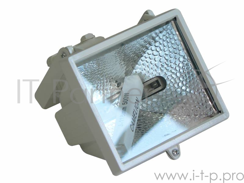 Прожектор ИЭК ИО -500W с лампой в комплекте, белый