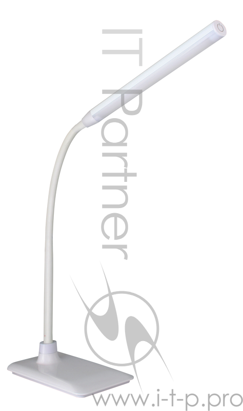 Лампа настольная CAMELION KD-792 C01 белый LED.6 Вт.230В. сенсорн.вкл-е. 4 ур. ярк.4000К