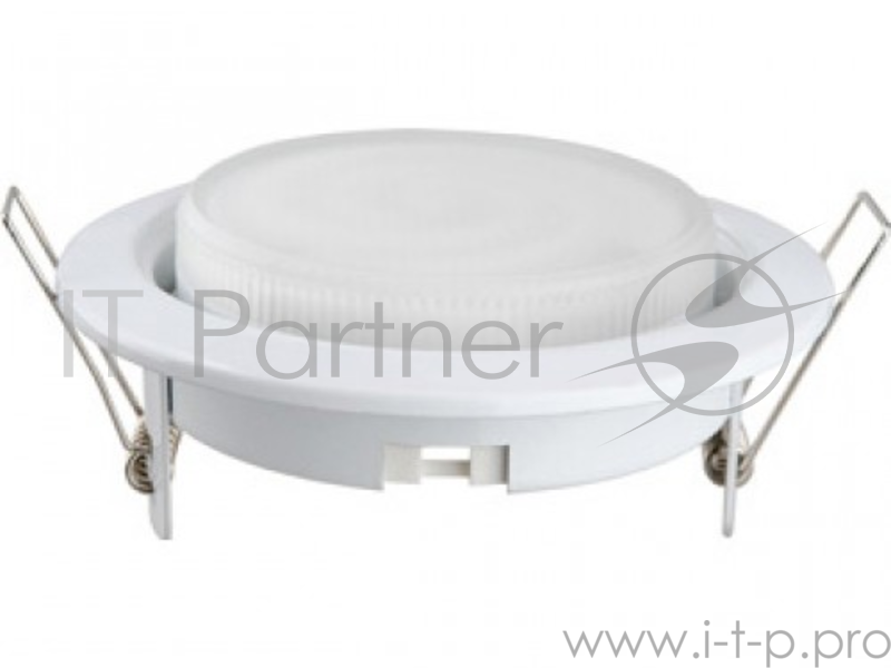 Светильник CAMELION FM1-GX53-W металлический встраиваемый белый