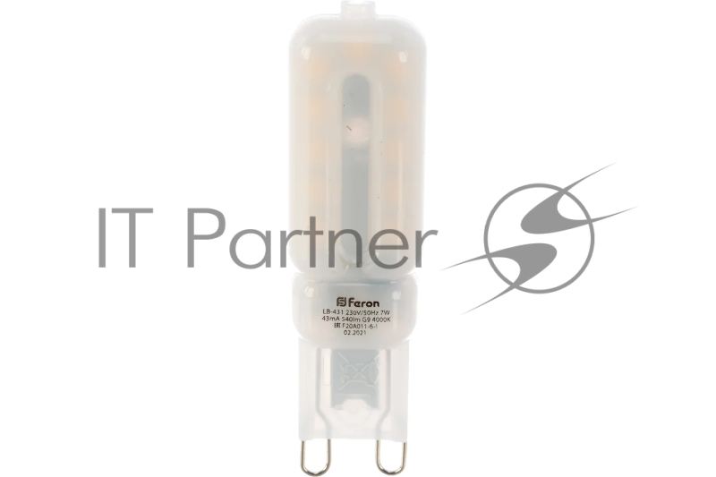 Лампа светодиодная FERON 25756 (7W) 230V G9 4000K, LB-431