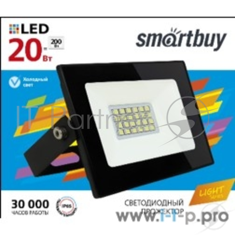 Светодиодный (LED) прожектор FL SMD LIGHT Smartbuy-20W/6500K/IP65 (SBL-FLLight-20-65K)