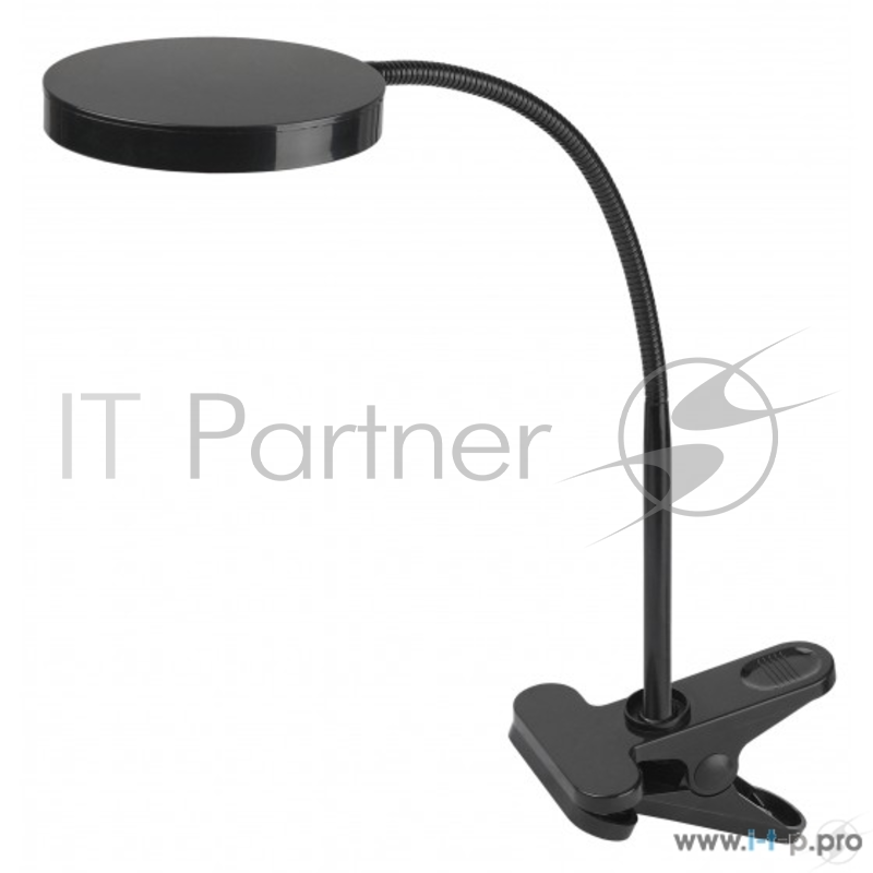 Настольный светодиодный светильник ЭРА Б0004477 NLED-435-4W-BK черный {на прищепке, цвет. температура 3000К}