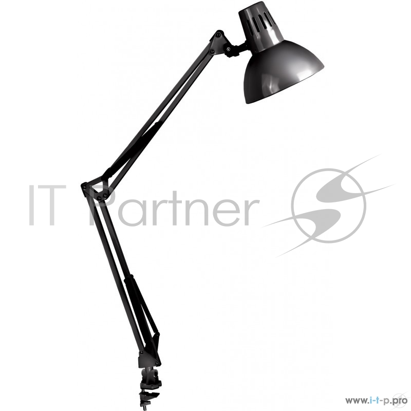 Светильник настольный, Camelion KD-312 C02 чёрный ( 230V 60W, E27)