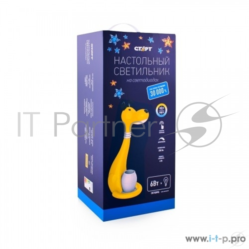 СТАРТ (4680024811552) Светильник настольный детский CT63 желтый