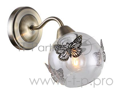 Светильник настенный LULA E14X1X40W BRONZE 1167/1W