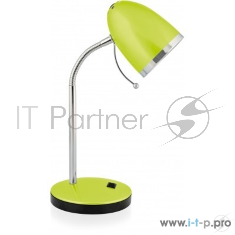 Светильник Camelion KD-308 C16 зелёный (настольный,230V 40W E27)