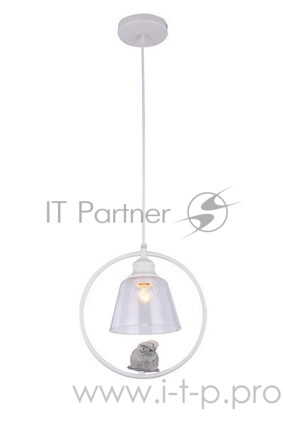 Подвес SELINA E27X1X40W WHITE/SILVER 1188/1P