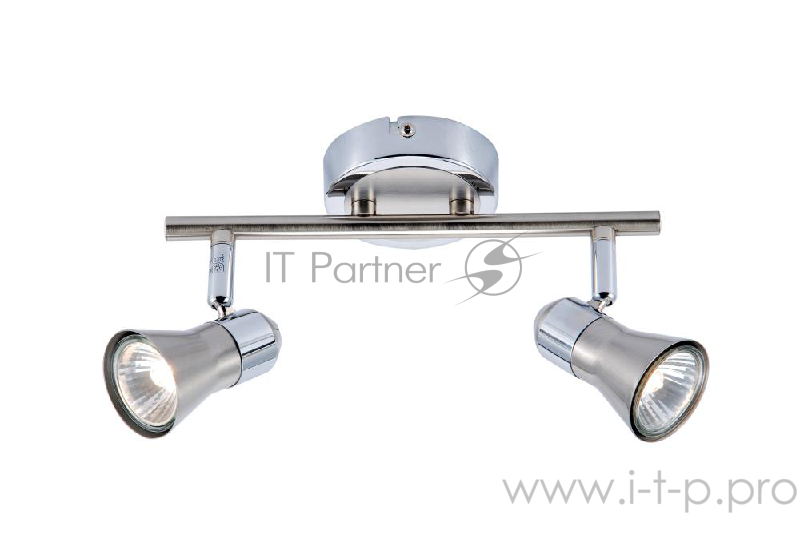 Спот RENE GU10X2X35W NICKEL/CHROME 1222/2A