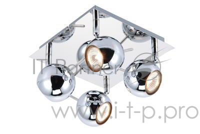 Спот DAMON GU10X4X35W CHROME 1410/4AC