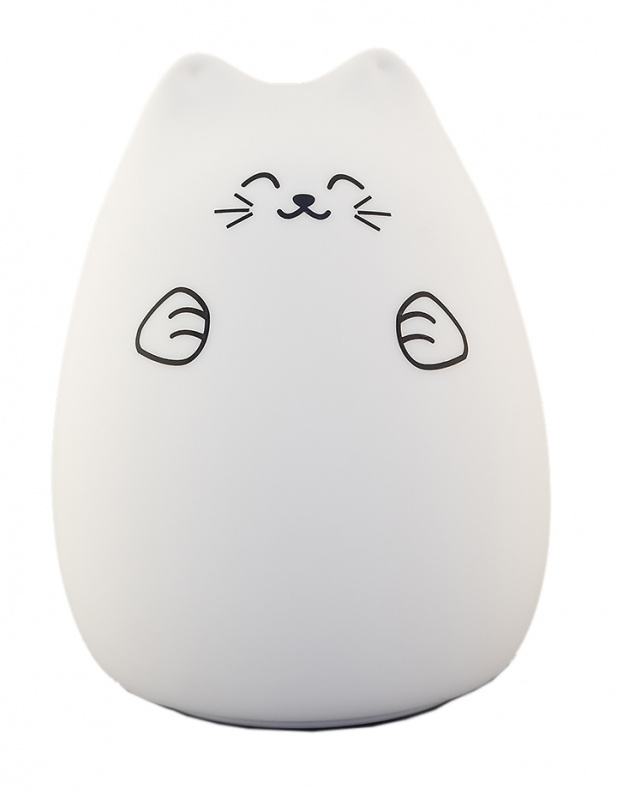 Ночник Lucia Мяшки-светяшки Обнимашка 120 силикон белый