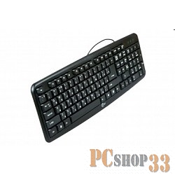 Клавиатура CBR KB 107 Black USB, Клавиатура 107 кл., офисн.