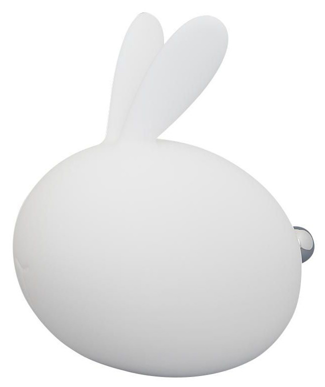 Ночник Lucia Мяшки-светяшки Зайчик-Ушастик 122 силикон белый
