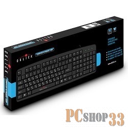 Клавиатура Oklick 100M Standard USB (черный) 654570