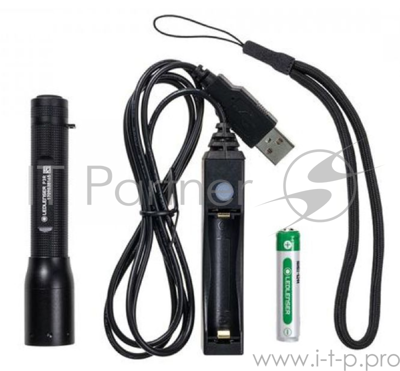 Фонарь ручной Led Lenser P3R черный лам.:светодиод. 140lx AAAx1 (501048)